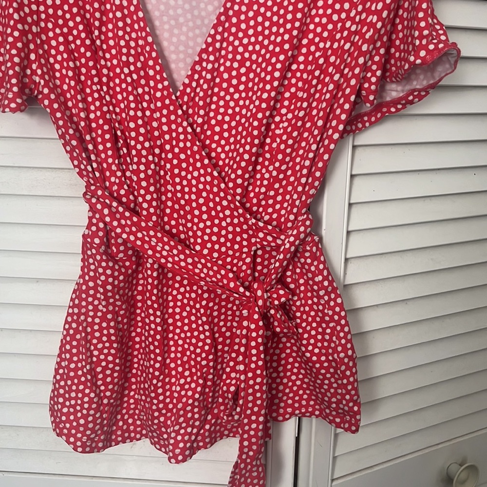 Boden Cassia Jersey Wrap Top - Picture 4 of 6
